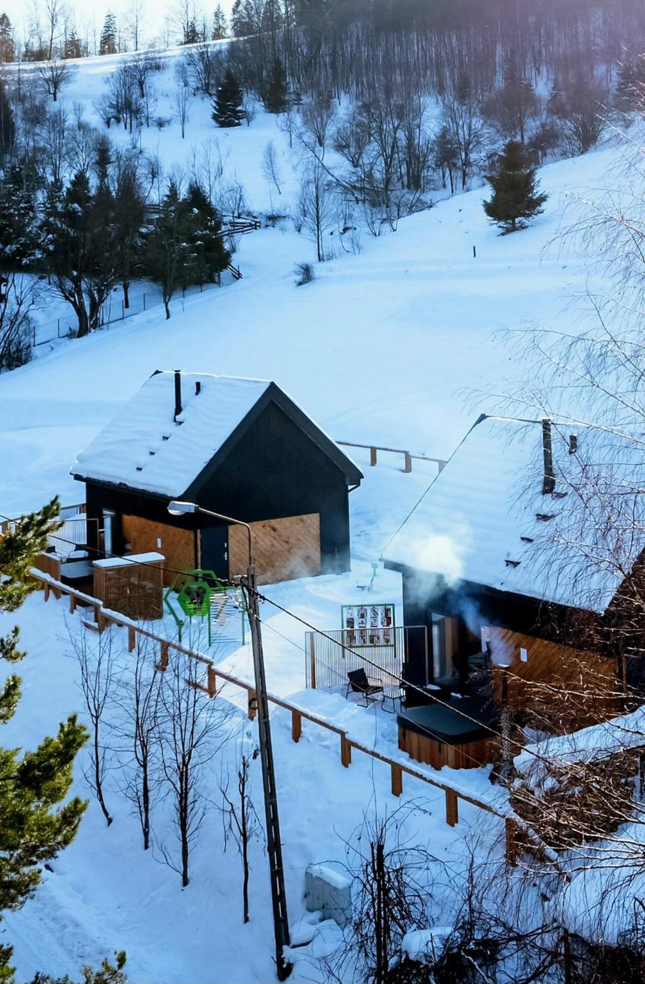 Projekt Swit - Domki Z Prywatna Jacuzzi I Sauna เชอวีซ ภายนอก รูปภาพ